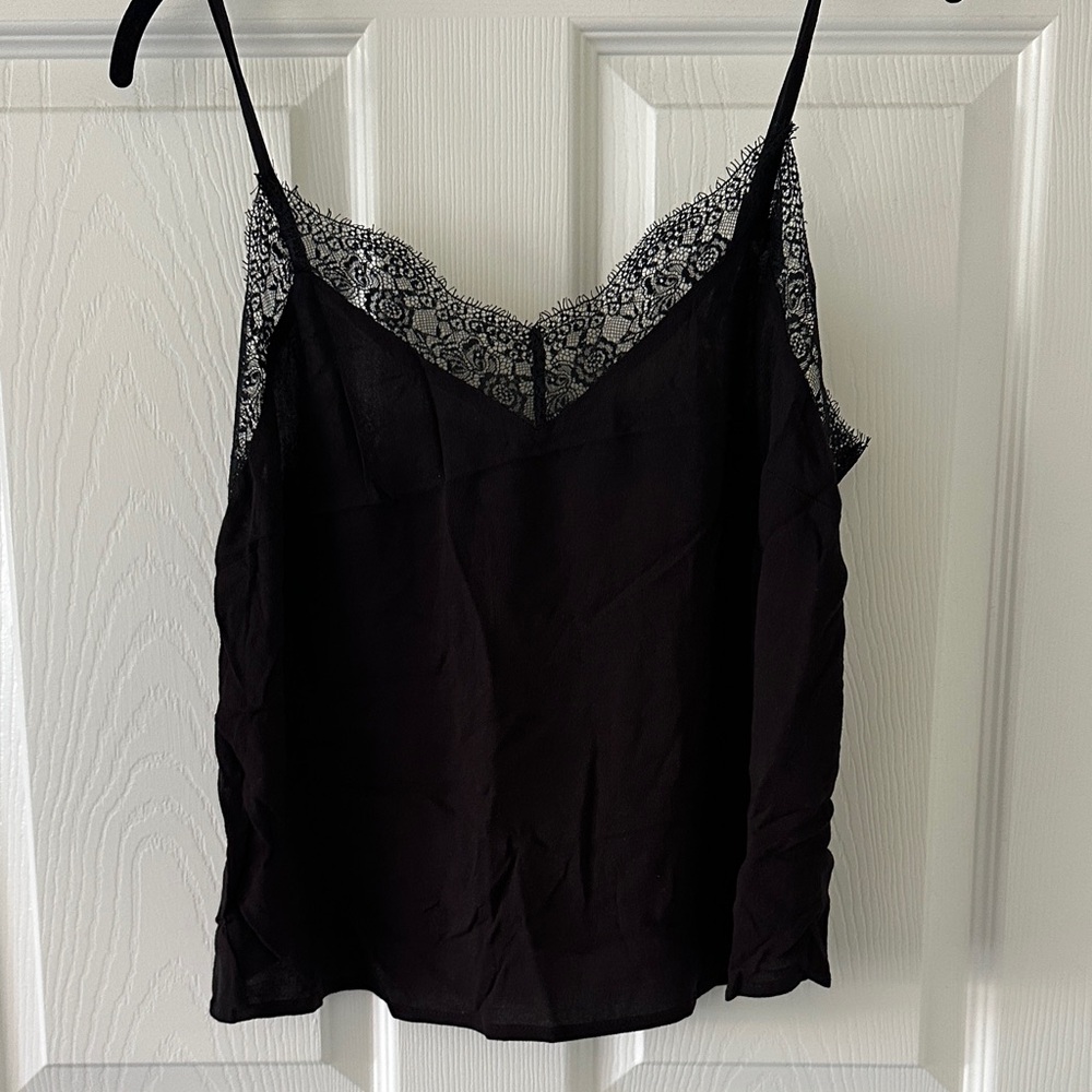Forever 21 Black Lace Trim Camisole